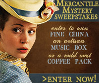 Mercantile Mystery Sweepstakes from Author Carol Cox